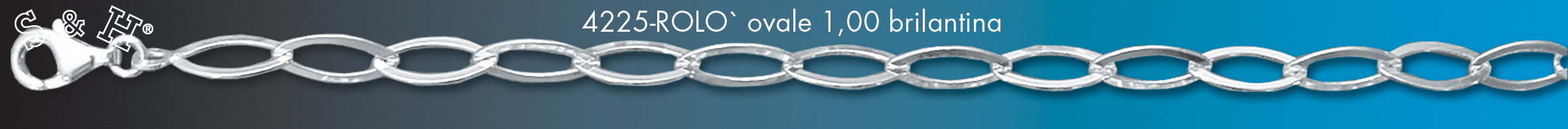 4225-ROLO´ovale 1,00 brillantina 