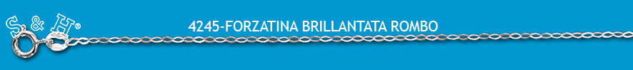 4245-FORZATINA BRILLANTATA ROMBO