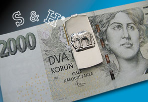 Spona na peníze - SLON