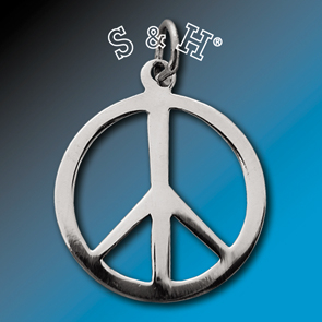 Přívěsek - znak míru (Peace)